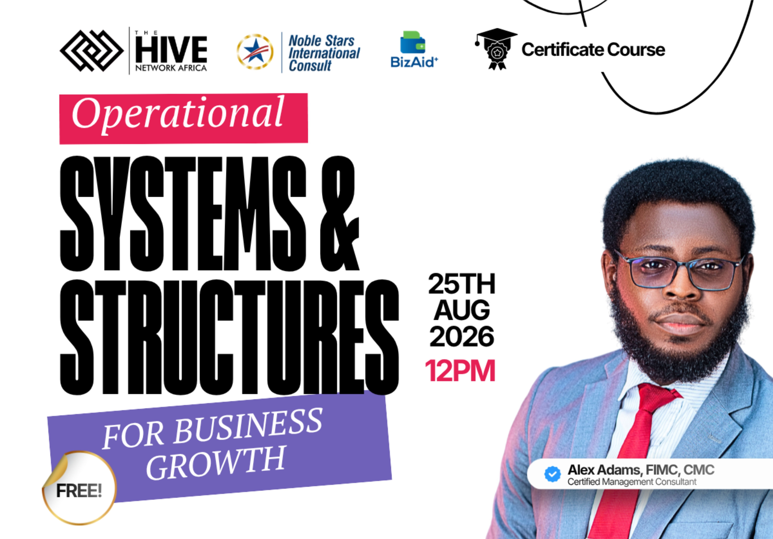 OPERATIONAL SYSTEMS & STRUTURES FOR BUSINESS GROWTH